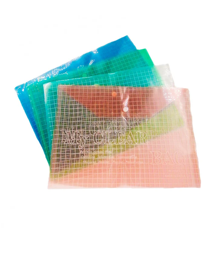Folder Transparente tamaño carta